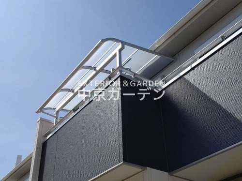 施工例画像：愛知県 一宮市  三協木製調ダブルフェース背面支持横2台 LIXILスピーネR2階
