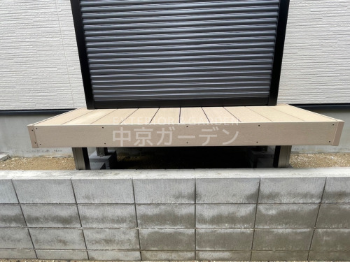 施工例画像：愛知県 春日井市  LIXILネスカＦ LIXIL人工木樹ら楽ステージ